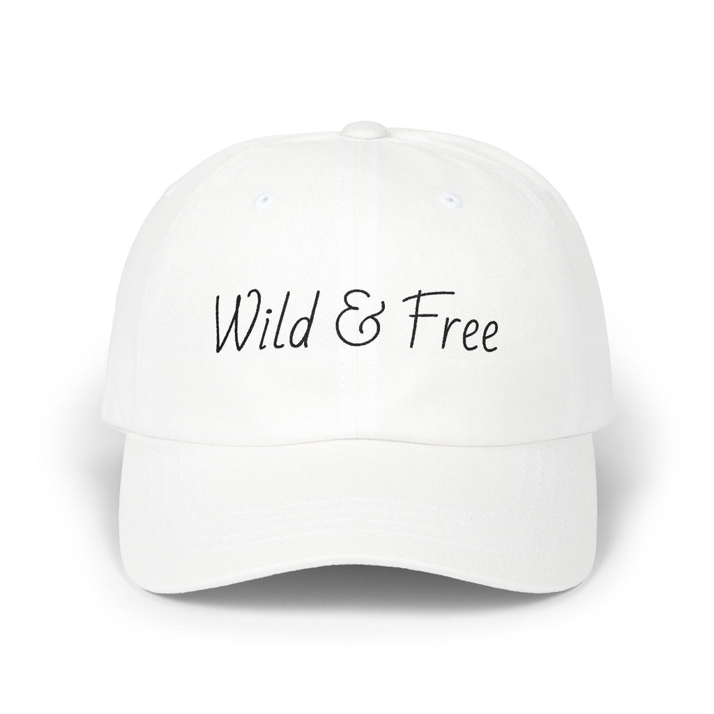 Wild & Free Dad Cap – Embroidered Casual Baseball Hat