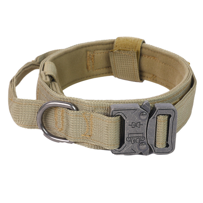 Adjustable Nylon Dog Collar ? Durable Outdoor Hiking Dog Collar for Medium Large Dogs